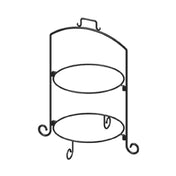 International Tableware WR-142 Plate Stand 2-tier 20-1/2" X 19" X 25"H