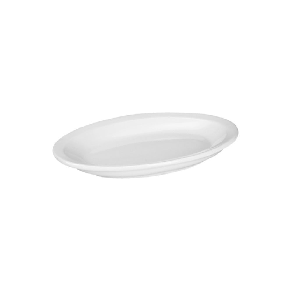 Steelite DCI549UW Platter 9-3/8"L X 6"W X 1"H Oval