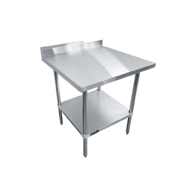 Sapphire Manufacturing SMTEB-3024G Worktable 24"W X 30"D X 35"H 18/430 Stainless Steel Top Shelf