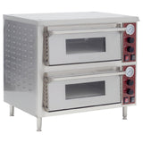 Hubert 122678 - Kratos® Electric Pizza Oven, Countertop, Double Deck