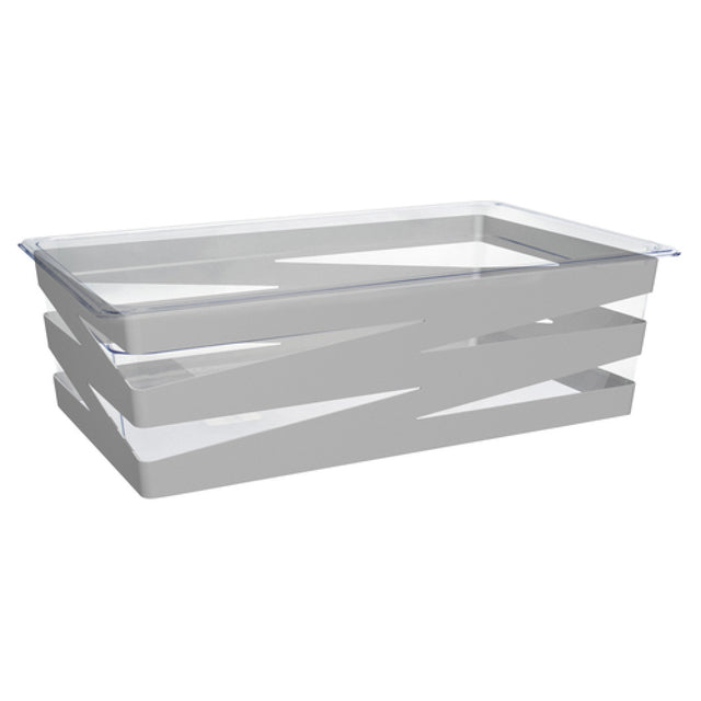 FOH BHO090SII20_ Full Size Zig Zag Housing/Pan Set Deep Silver Includes One BHO087SII20 Full Size Zig Zag Housing Deep Silver