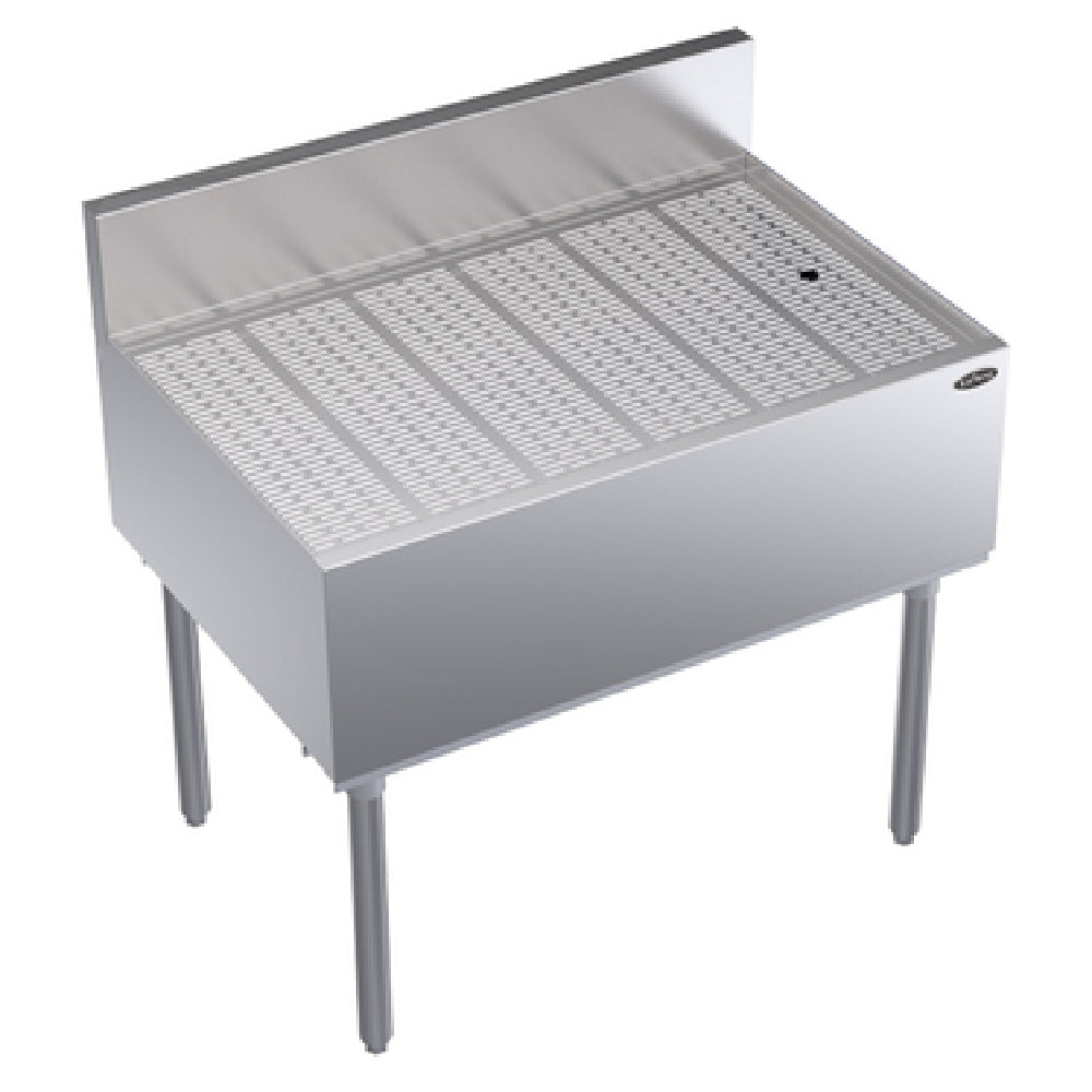 Krowne KR24-GS36 Royal Series Underbar Drainboard Free Standing 36"W X 24"D