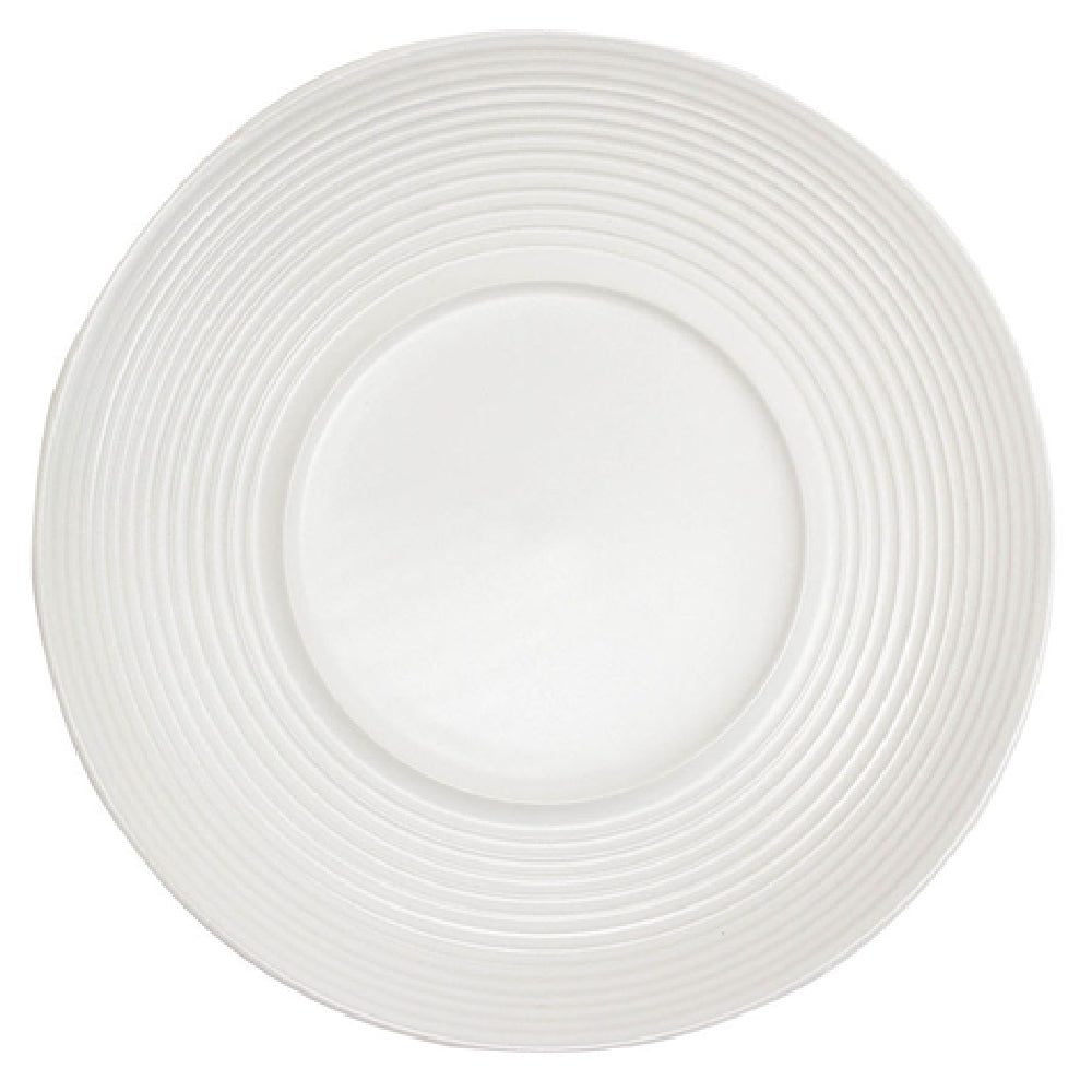Vertex China E-205-C Plate 11-1/4" Dia. With 5-1/2" Well