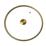 Spring USA 357-5-28 - Gold Accent Glass Cover For Ironlite, Ambassador, Venice Buffet Chafer Dish