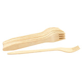 TableCraft Products BAMDF65 - Cash & Carry Disposable Fork, 6-1/2", Eco-friendly
