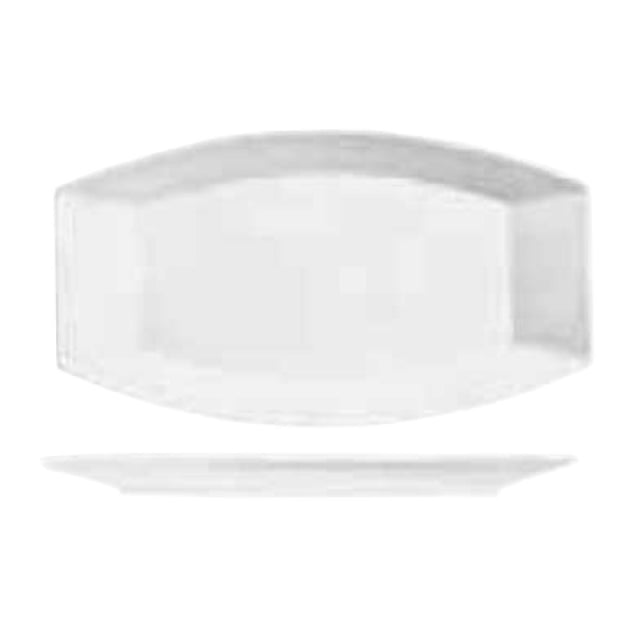 Libbey 905356908 (Formerly Syracuse China) Serving Tray 9-3/4" X 5-1/2" Oblong