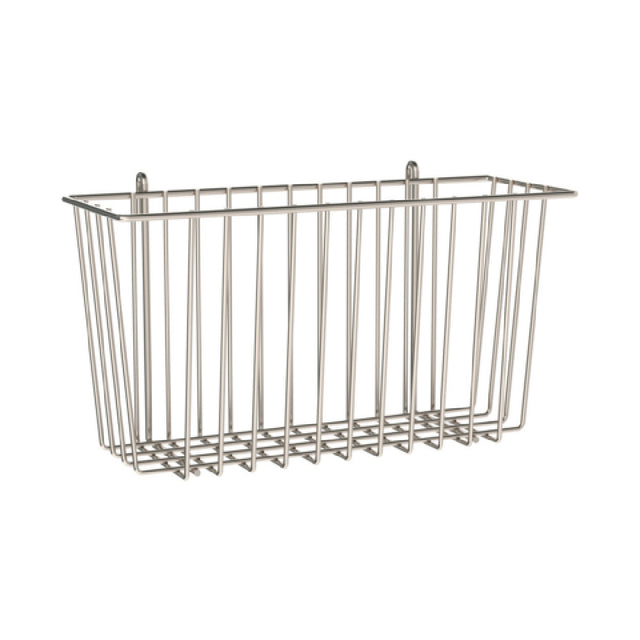 Metro H209S - SmartWall Life Storage Basket, 13-3/8"W X 5"D X 7"H, Type 304 Stainless Steel