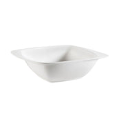 CAC China WH-B10 White Pearl Bowl 36 Oz. 9-3/4"L X 8-1/2"W X 2-3/4"H