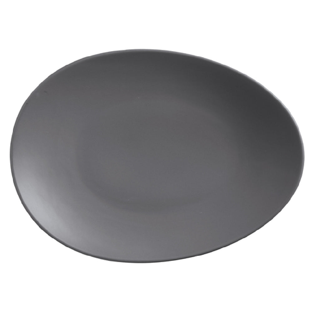 Libbey DRI-8-G (Formerly World Tableware) Plate 13-3/4" X 10-1/8" Organic