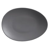 Libbey DRI-8-G (Formerly World Tableware) Plate 13-3/4" X 10-1/8" Organic