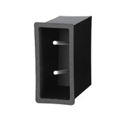 Vollrath FMDL-2V Flush Mount Lid Holder (2) Stack Dome Lids Horizontal Or Vertical Mount