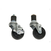 Klinger's Trading EXPZ-BR Caster With Brake 3-1/2" X 1-1/4"