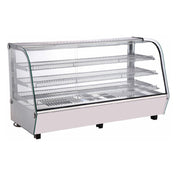 Omcan 47456 (DW-CN-0202-E) Heated Display Case Countertop Full-service