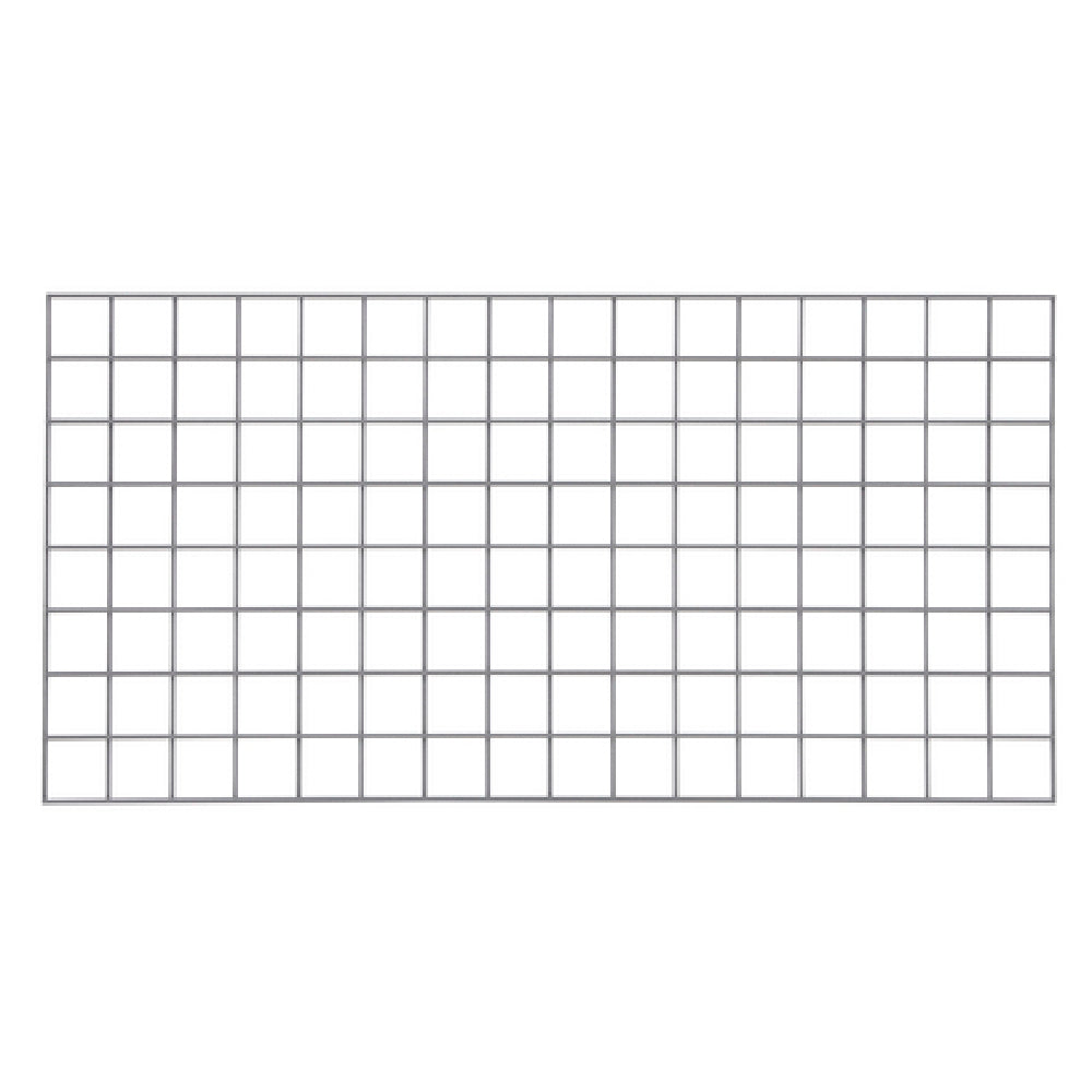 Metro WG2448K4 Quick Ship SmartWall Wire Grid 48" X 24" Metroseal Gray Epoxy-coated Corrosion-resistant Finish With Microban® Antimicrobial Protection