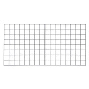Metro WG2448K4 Quick Ship SmartWall Wire Grid 48" X 24" Metroseal Gray Epoxy-coated Corrosion-resistant Finish With Microban® Antimicrobial Protection
