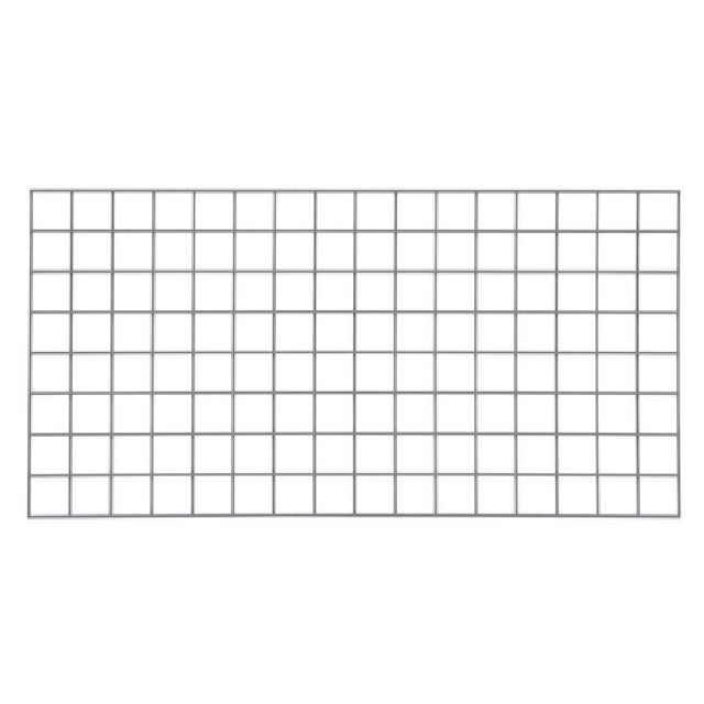Metro WG2448K4 Quick Ship SmartWall Wire Grid 48" X 24" Metroseal Gray Epoxy-coated Corrosion-resistant Finish With Microban® Antimicrobial Protection