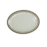 Yanco SS-209 Sesame Platter 9-1/2"L X 7-1/4"W Oval