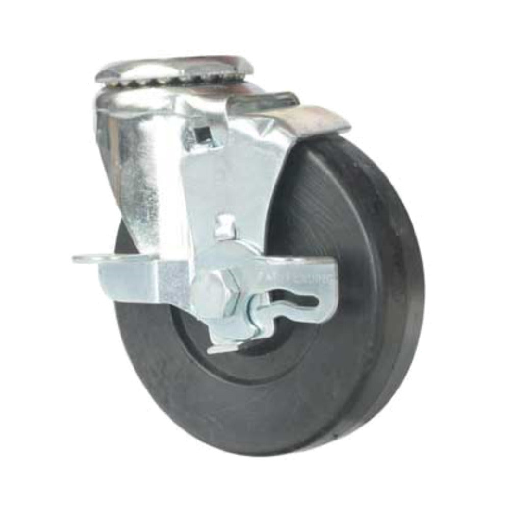 Forbes Industries 6041-ST\BK Replacement Caster 4" Dia. Black Wheel