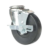 Forbes Industries 6041-ST\BK Replacement Caster 4" Dia. Black Wheel