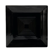 CAC China TG-SQ8-BLK Tango Plate 8"L X 8"W X 5/8"H Square