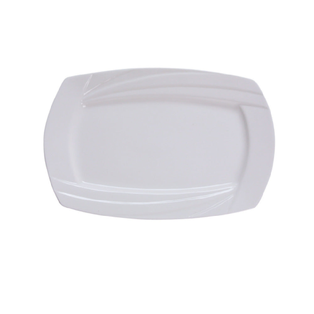 Yanco MM-14-RT Miami Plate 14"L X 9"W Rectangular