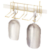 SPG GRSCOOPY - ISS™ Wall Trax™ Scoop Holder, 5" X 10", Gold Bond® With Antimicrobial Finish