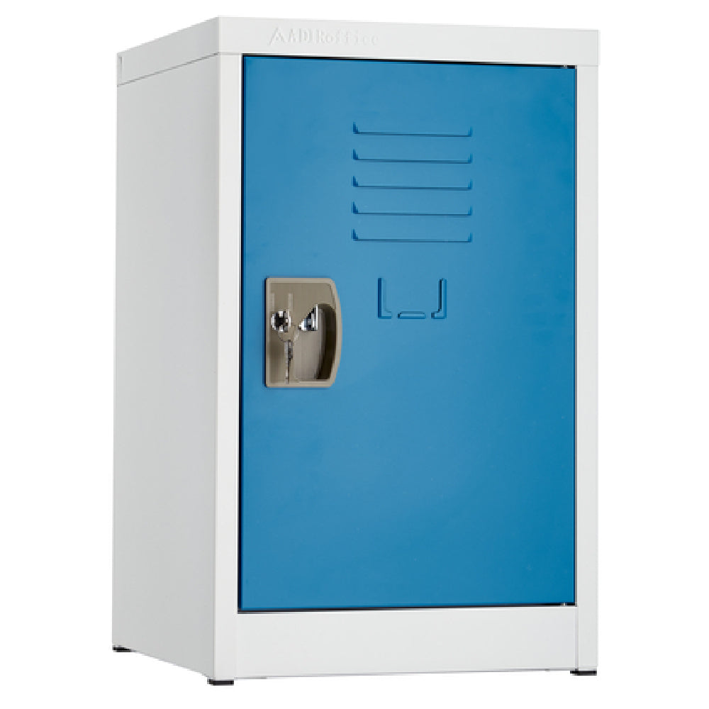 Alpine Industries ADI629-02-BLU Locker Single Tier 24" H X 15"W