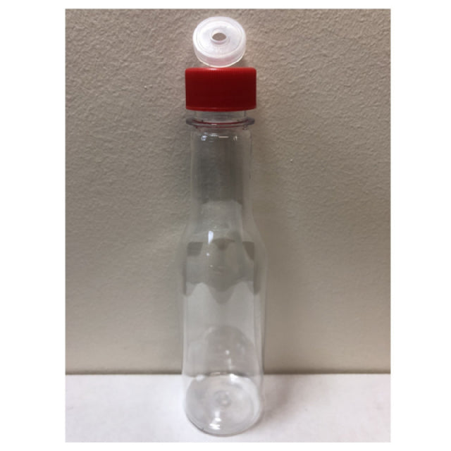 Buccaneer Container Corp 3024005030 (Buccaneer) Hot Sauce Bottle 5 Oz. Clear PET