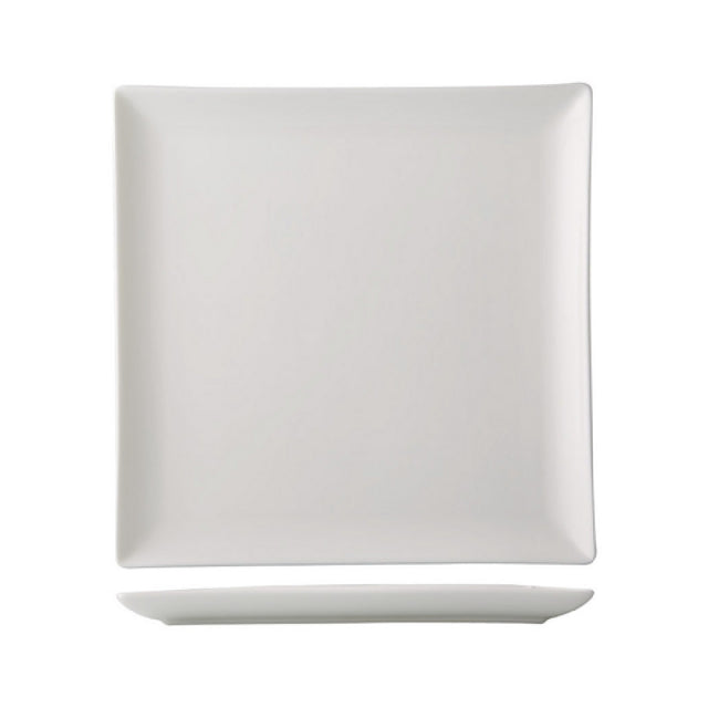 CAC China VCT-6 Victoria Plate 6"L X 6"W X 1/2"H Square
