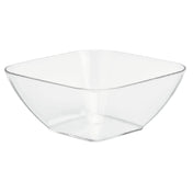 Vollrath V928000 Large Square Acrylic Bowl Clear. 4.23 QT. 11 3 ⁄1 6" L X 11 3 ⁄1 6" W X 4 7⁄8" H.