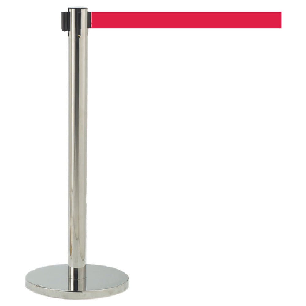 Aarco HC-10RD HC-10RD Form-A-Line™ System Retractable Belt Style Has A Chrome Finish