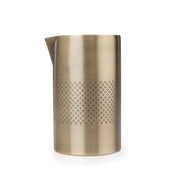 Mercer Culinary M37219ACP Barfly® Diamond Lattice Mixing Tin 21 Oz. (625 Ml.) Double-wall Insulated