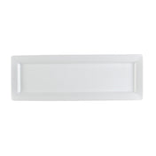 CAC China PNS-461 Princesquare Platter 16-1/4"L X 5-1/2"W X 1"H Deep