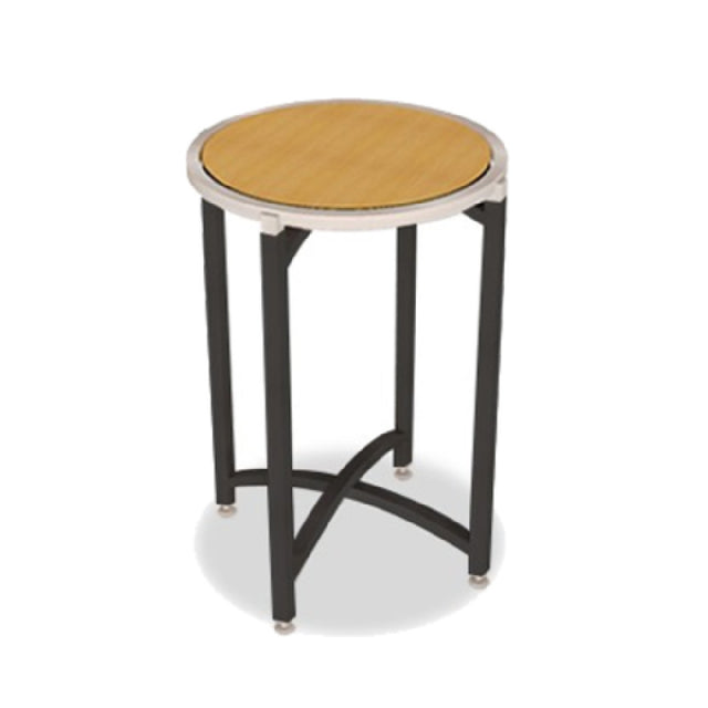 Forbes Industries 7026L-48 EcoFlex Elite Lam Series Table 24" Diameter X 48"H Table Side Mount