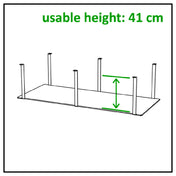 BauscherHepp VE-80084 Venta® Shelf To Create Storage Space Under A Buffet Table