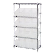 Quantum WRS-5-92080CL Bin Systems Unit Stationary 36"W X 18"D X 63"H