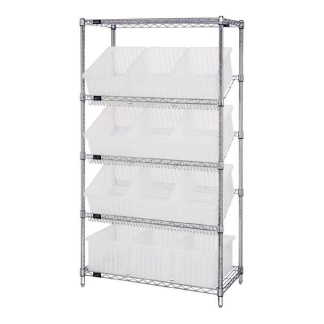 Quantum WRS-5-92080CL Bin Systems Unit Stationary 36"W X 18"D X 63"H
