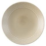 Arc Cardinal FN489 Dudson Harvest Norse Linen Deep Coupe Plate (D:11.0'') Vitrified Ceramic