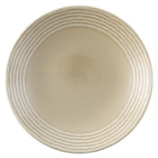 Arc Cardinal FN489 Dudson Harvest Norse Linen Deep Coupe Plate (D:11.0'') Vitrified Ceramic