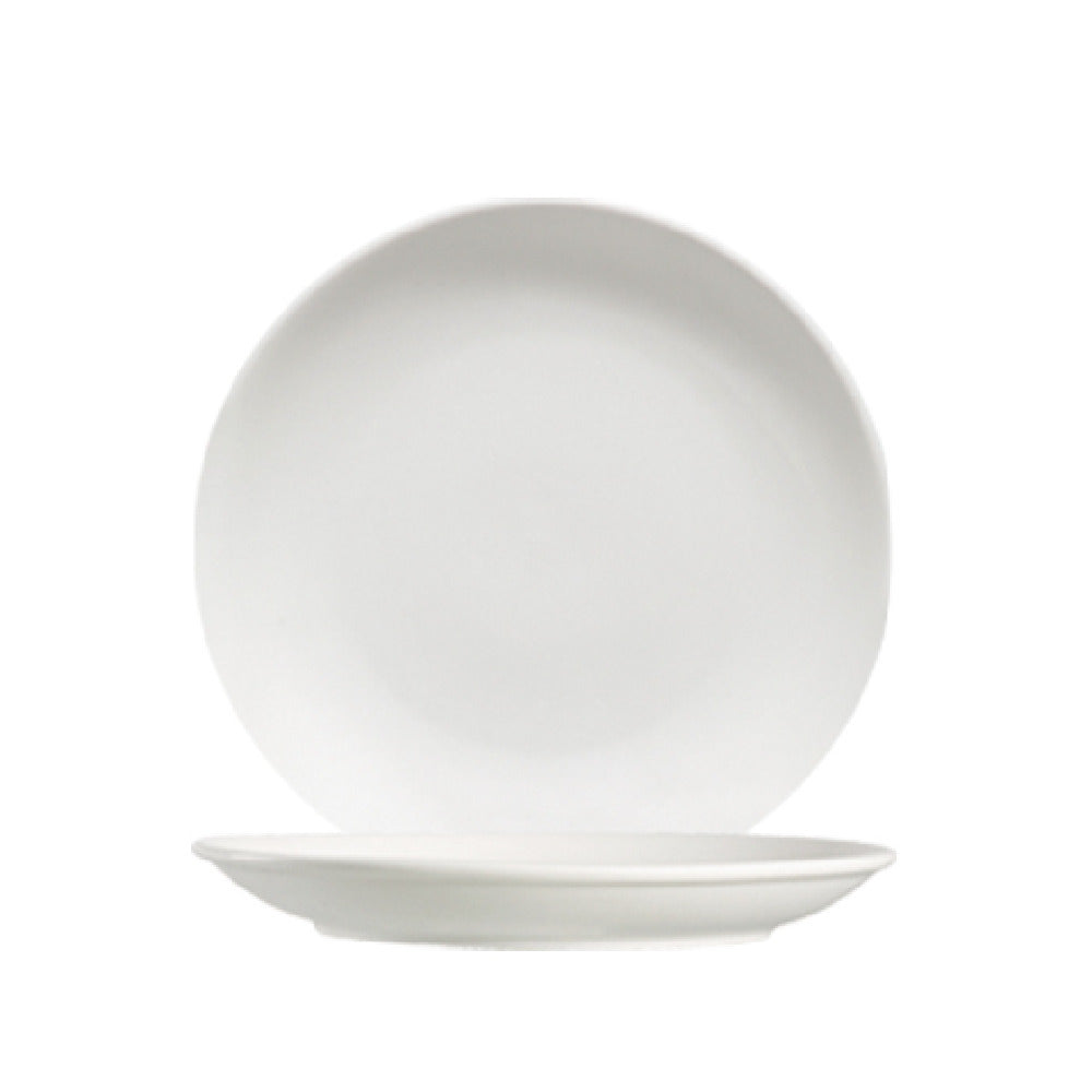 CAC China 101-21C Lincoln Plate 12" Dia. X 1-1/2"H Round