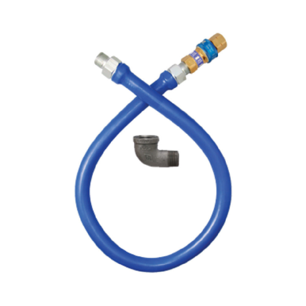 Dormont 16125BPQ36 Dormont Blue Hose™ Moveable Gas Connector Hose Assembly 1-1/4" Inside Dia.
