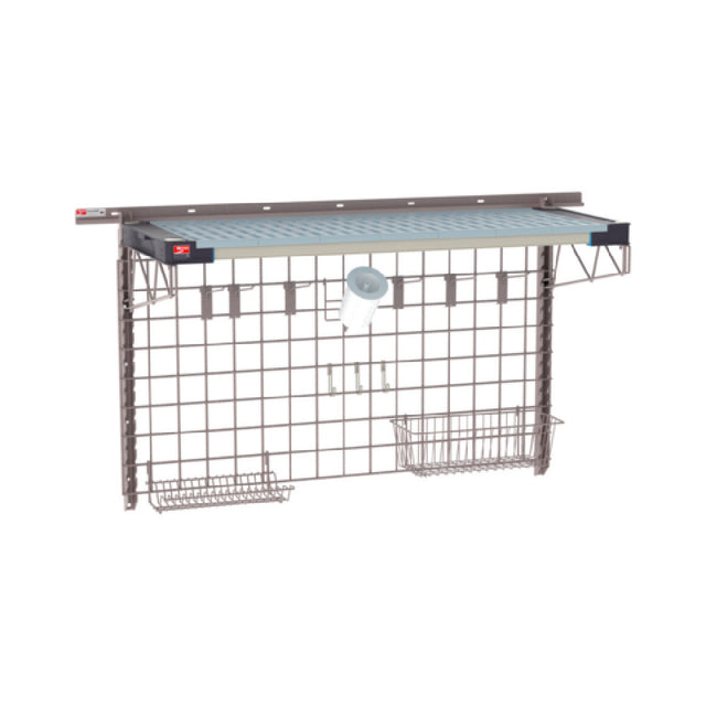 Metro SW-1848K4-30-SINK - SmartWall Complete Kit For Sinks, One-shelf, Components Include A Wall Track