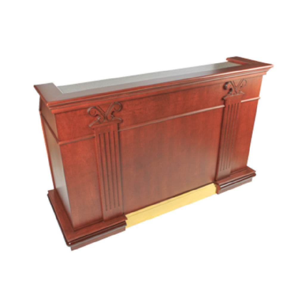 Bon Chef 51000SKSC Portable Liquor Bar 75-7/8" X 28-5/8" X 47-1/8" With Standard Corian Top