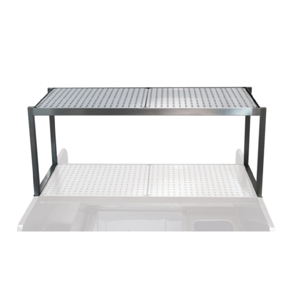 Advance Tabco PRSO-44 Pass-Thru Station Additional Single Overshelf 44"W X 16-3/4"D X 15-1/4"H