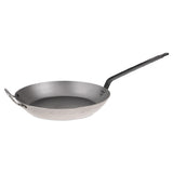 JB Prince S320 36 De Buyer Fry Pan 14" Dia. Riveted Offset Handle