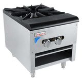 Empura ESP-1 - Stock Pot Range, Natural Gas, 18"W X 24-5/8"D X 20-1/2"H