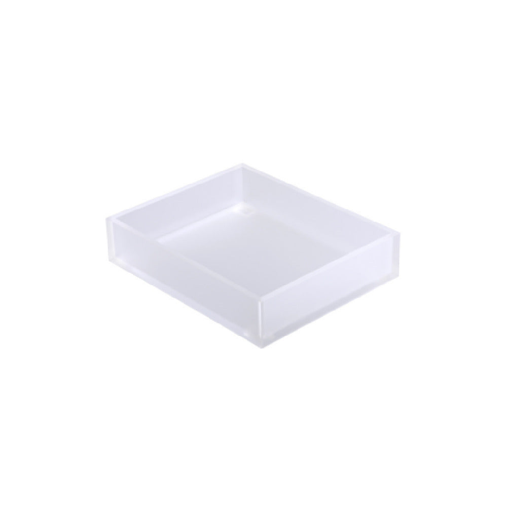 FOH BHO242FRT10 Smart Buffet Ware® T-Collection Acrylic Tray 1/2 Size X 3"