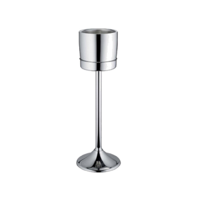 BauscherHepp 57.0114.6040 Champagne Cooler Stand 7-7/8" Dia. X 23-5/8"H 18/10 Stainless Steel