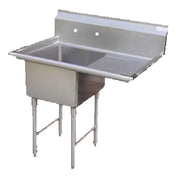 GSW USA SE18181R Sink One Compartment 39-1/8"W X 24"D X 45"H