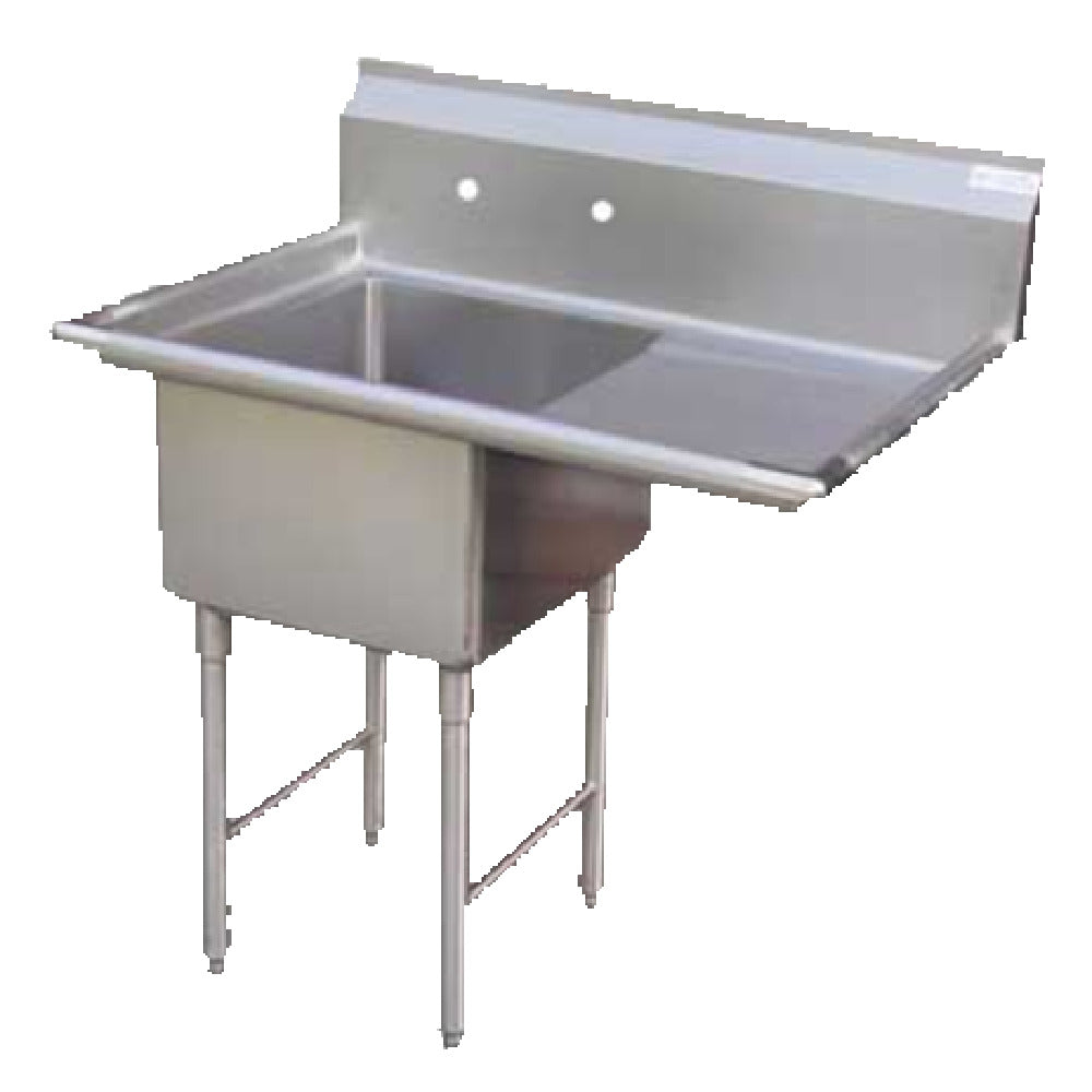 GSW USA SE18181R24 Sink One Compartment 45-1/8"W X 24"D X 45"H